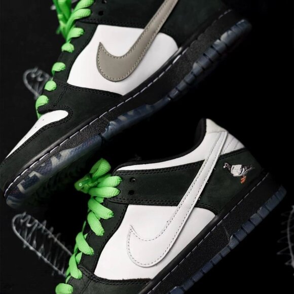 staple x Nike Dunk SB Pro OG QS Black Pigeon joint sneakers black andwhite us8.5 - Picture 4 of 9
